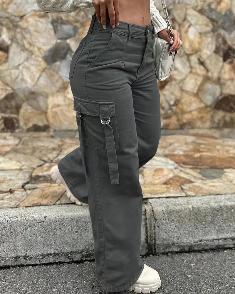 American Hot Street Hipster Fashion Retro Pants