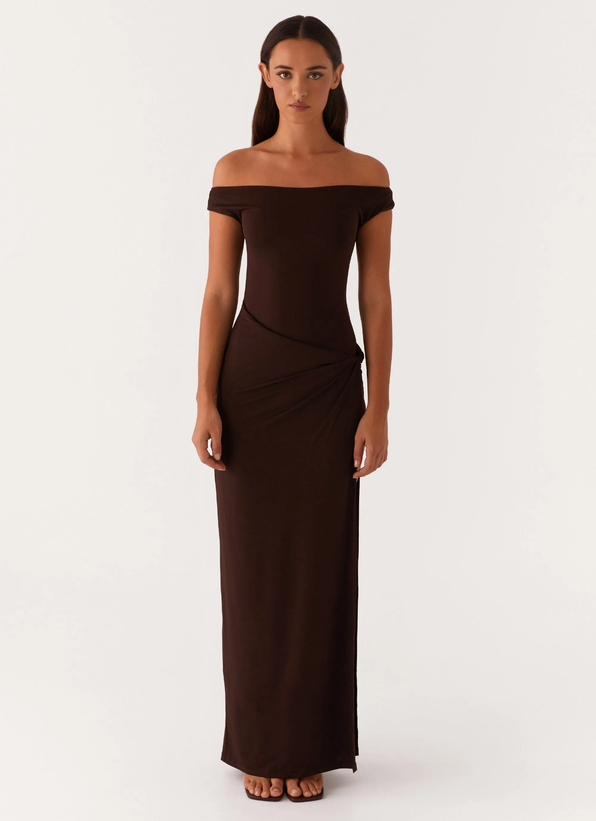 Sweet Mood Amerie Maxi Dress - Chocolate