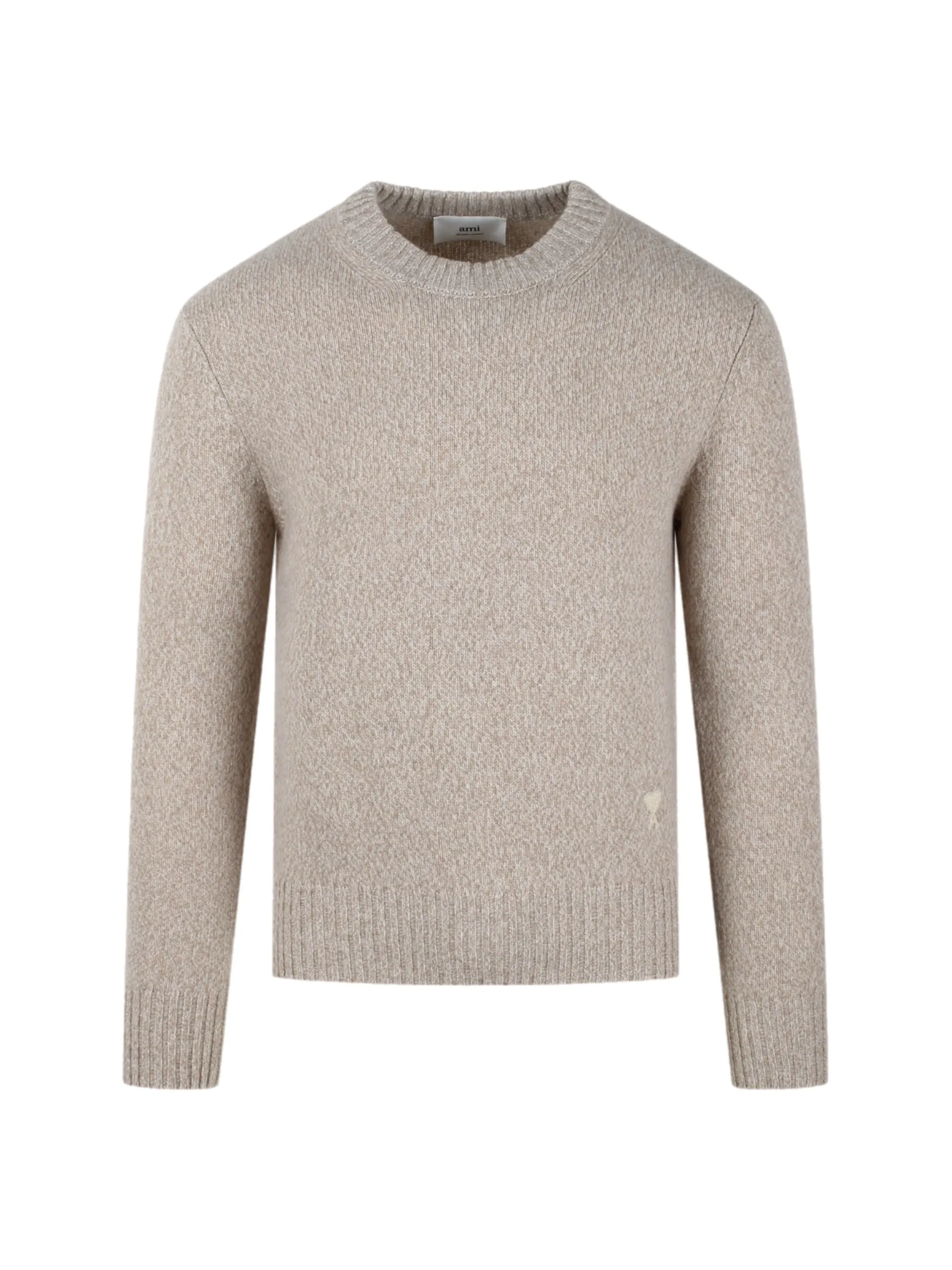 Ami Paris Tonal Ami De Coeur Crewneck Sweater