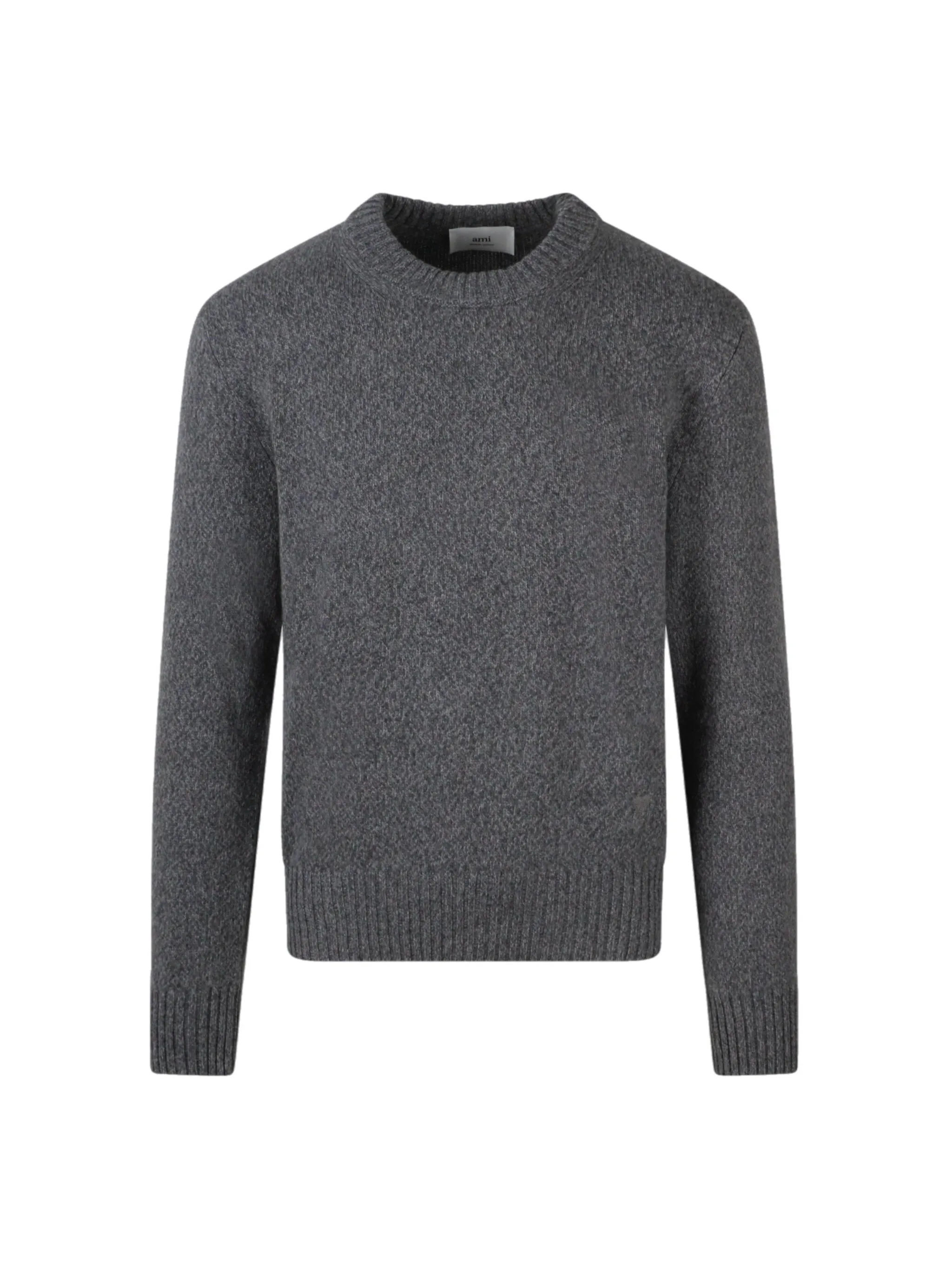 Ami Paris Tonal Ami De Coeur Crewneck Sweater