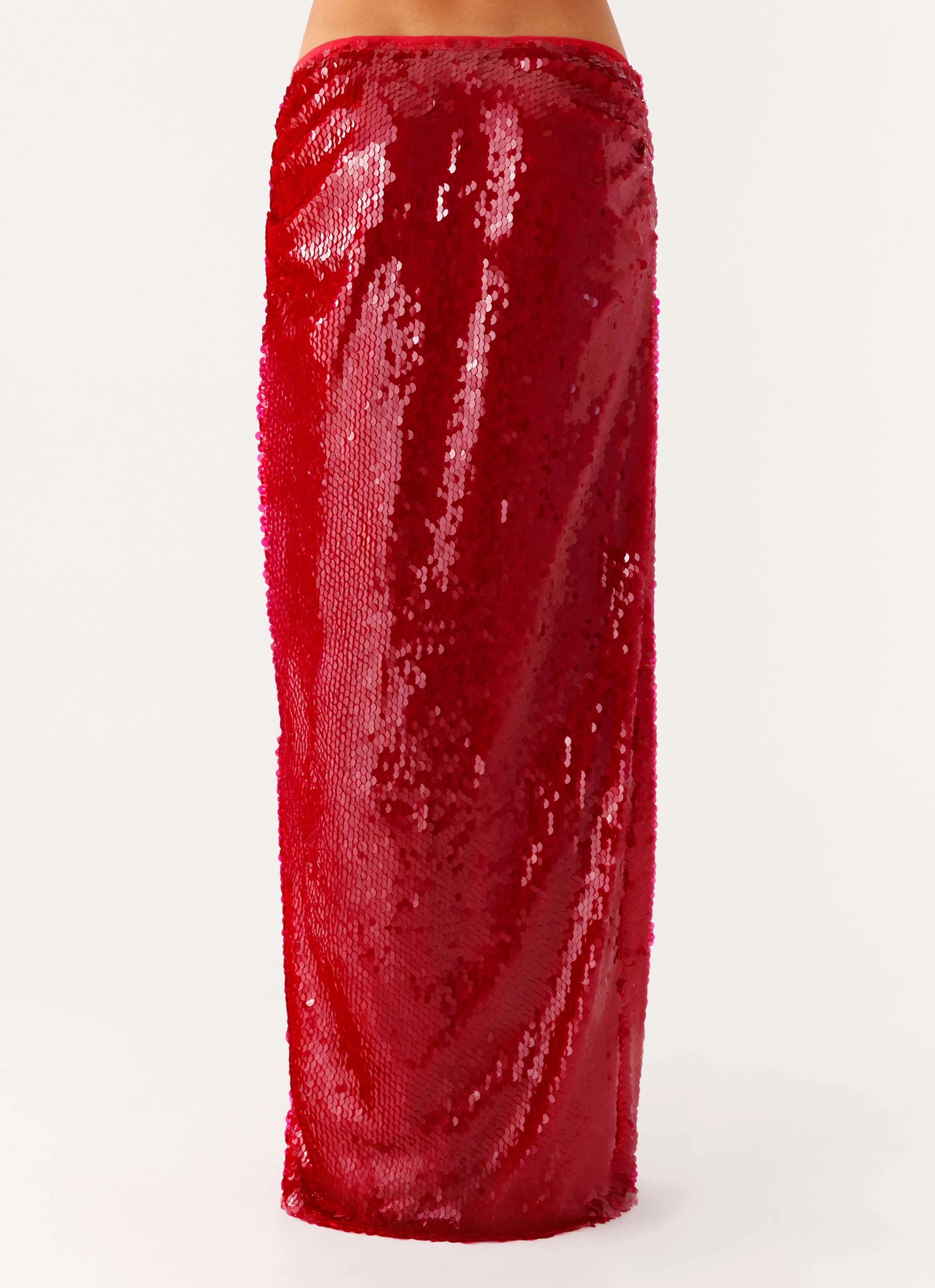Breath Friendly Amosa Maxi Skirt - Fuchsia