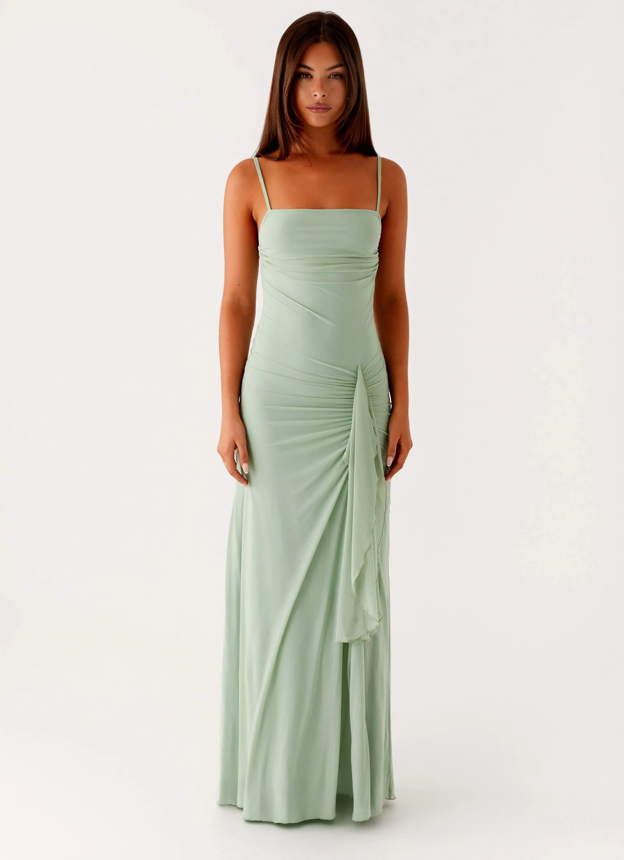 Amphi Maxi Dress - Sage Formal dinner wear Fresh Fit