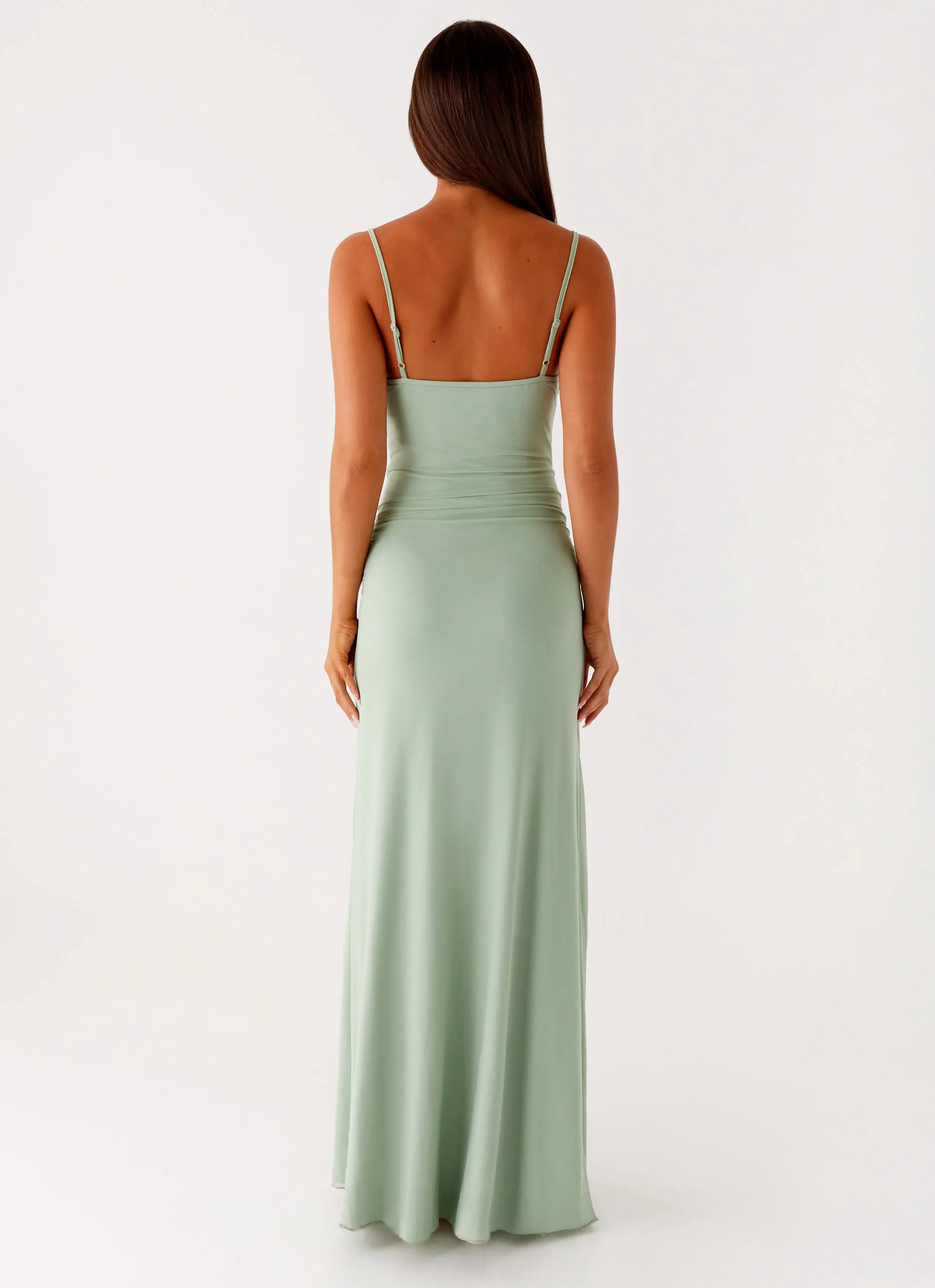 Amphi Maxi Dress - Sage Relaxed fit wear Cozy Cut