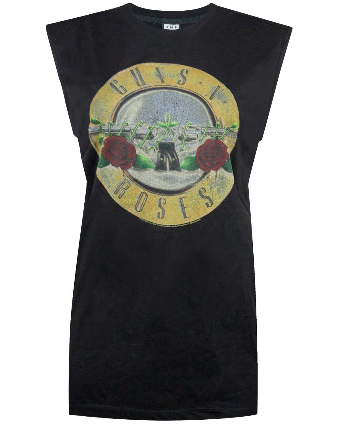 Amplified Guns N Roses Drum Women's Sleeveless T-shirt