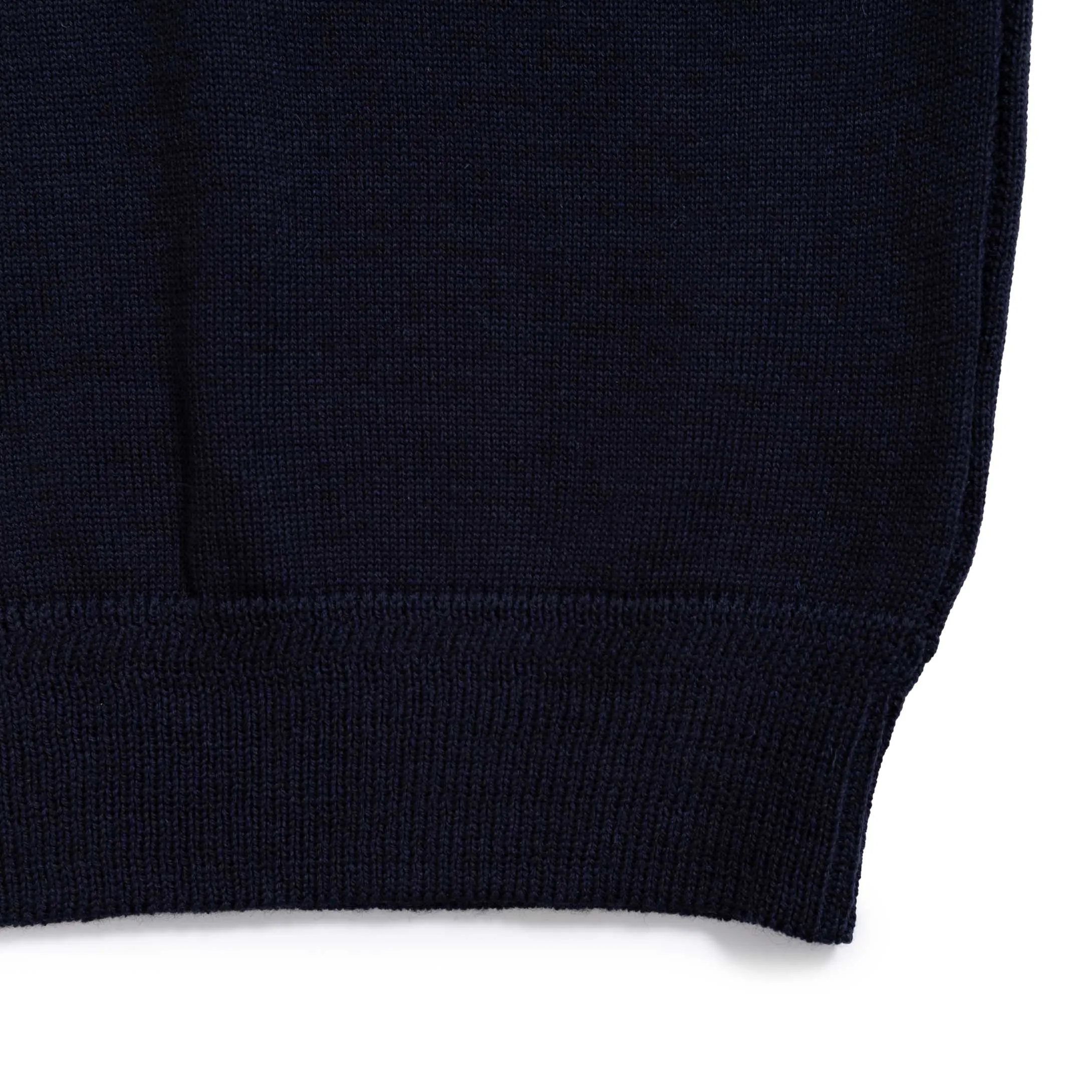 Anatomica ENG Knitted V Neck Sweater Navy