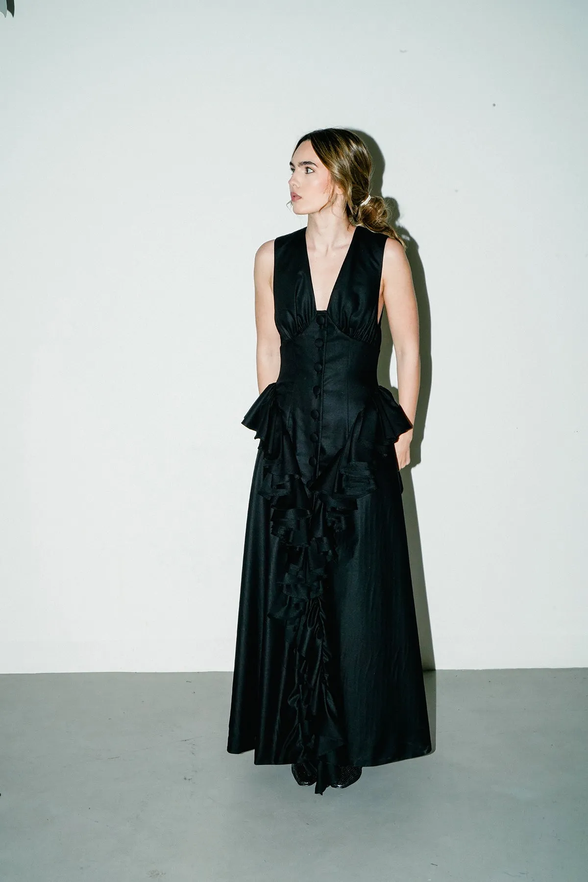 Relaxed Comfort Look Flattering and Chic Andalouse Dress
