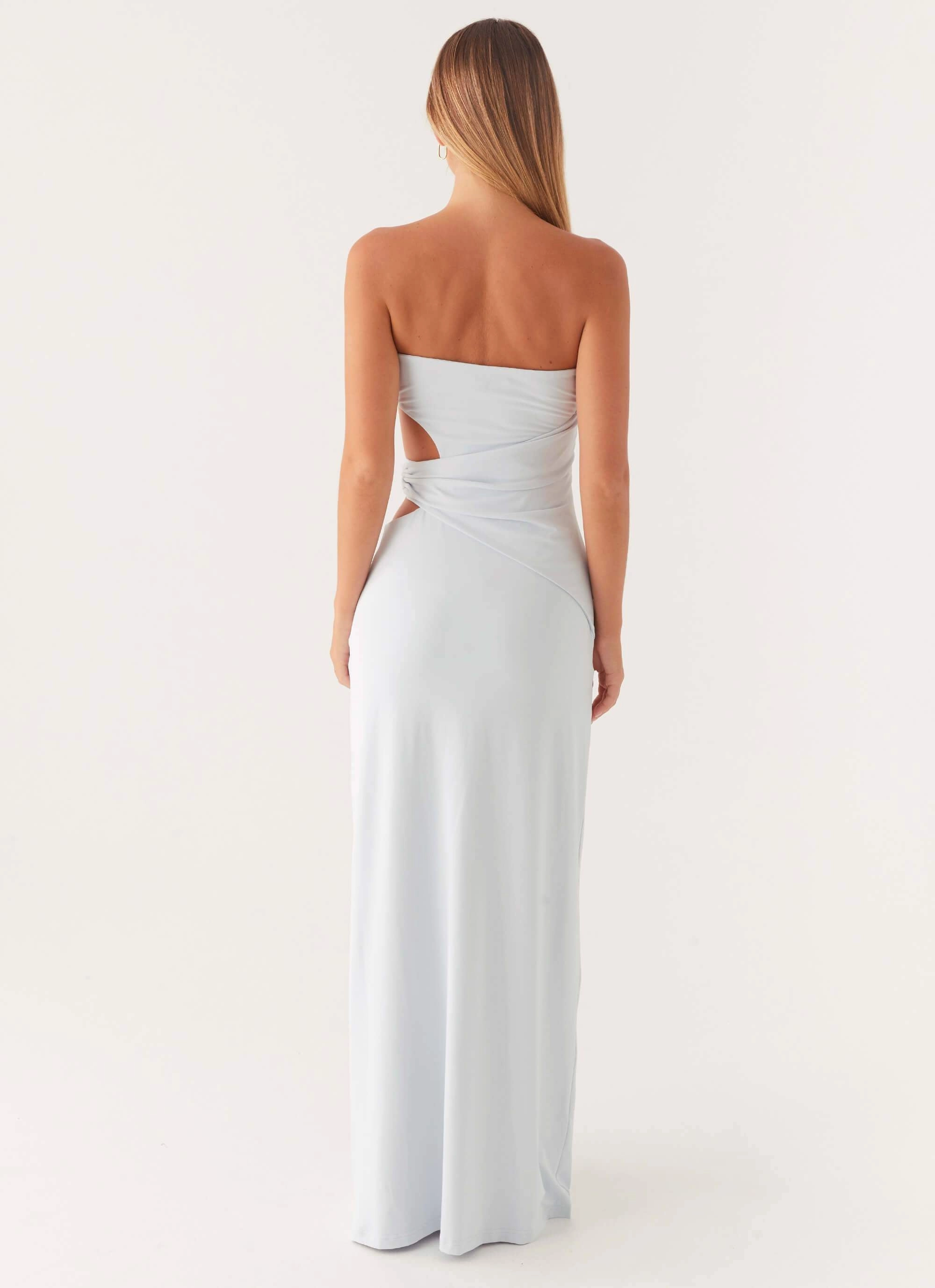 Anetta Maxi Dress - Pale Blue Flow Ready Long Sleeve