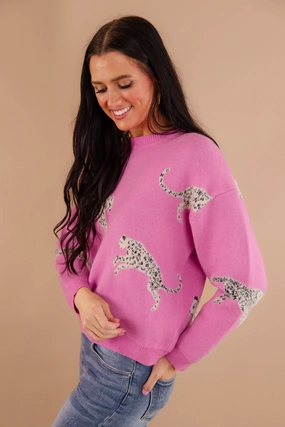 Comfy Style My Wild Idea Sweater-Orchid