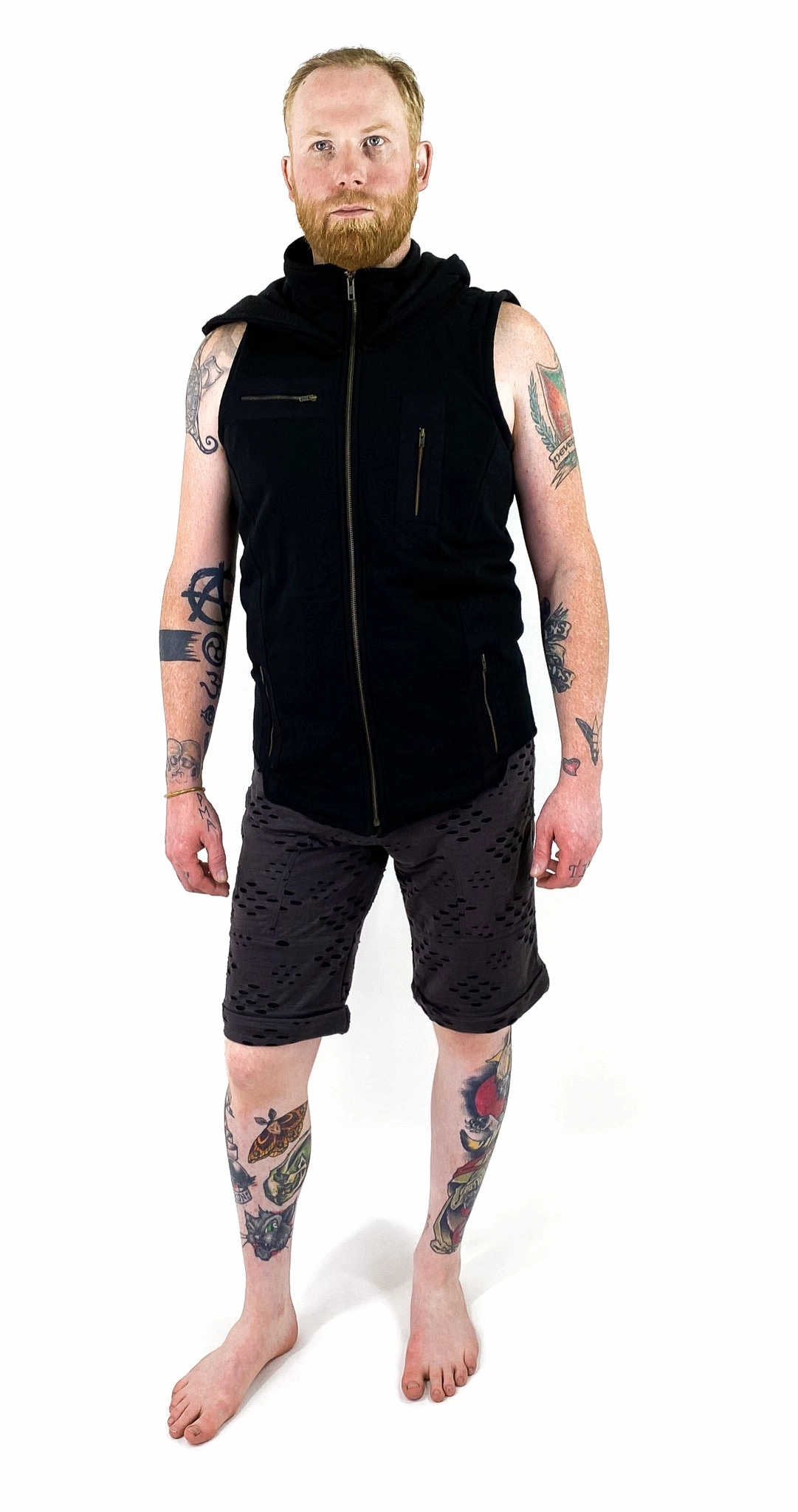 Night Racer Vest Flexible Shoulder Gussets Mid Season Wear