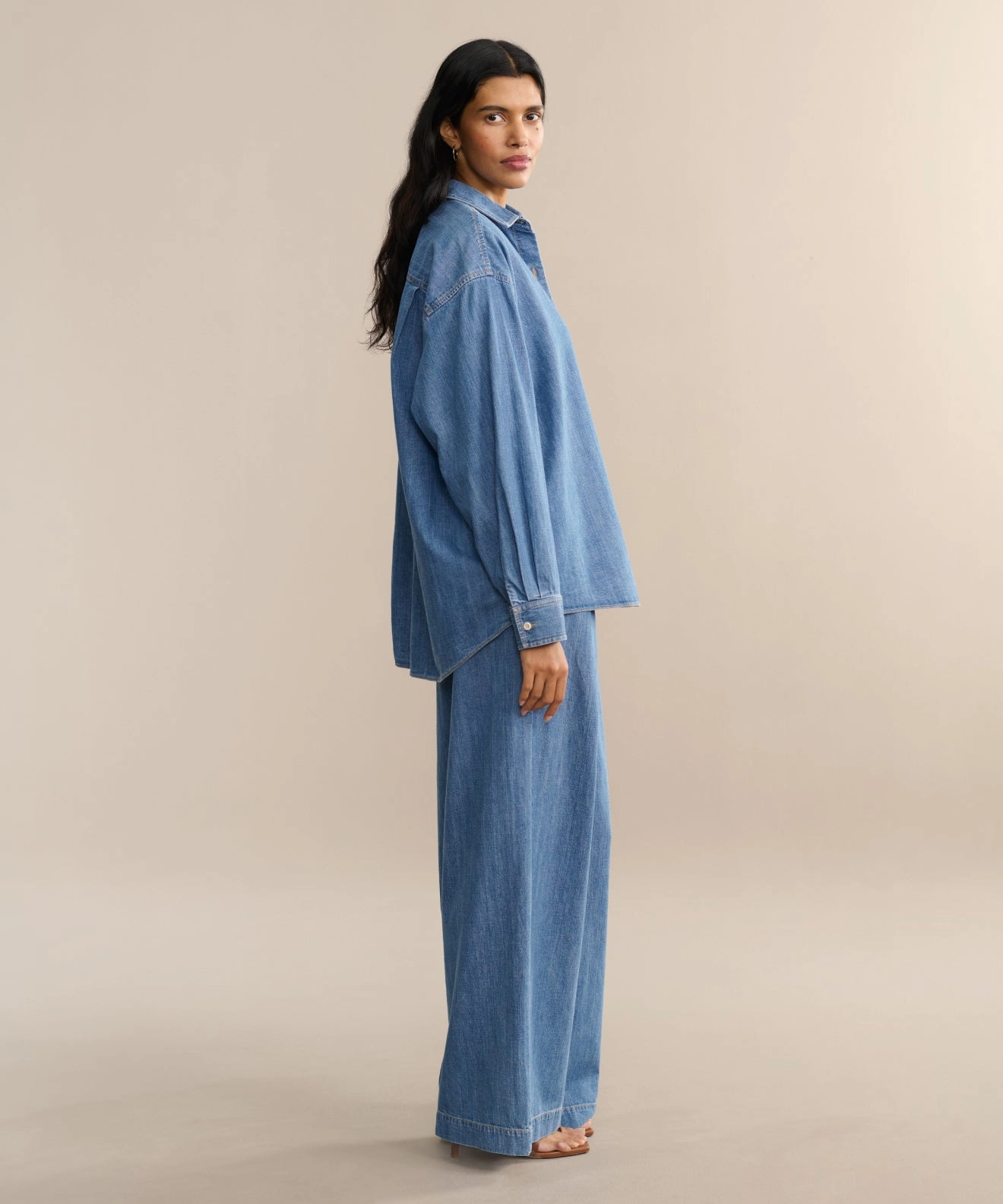 Denim Newport Trouser Hidden Zip Pockets
