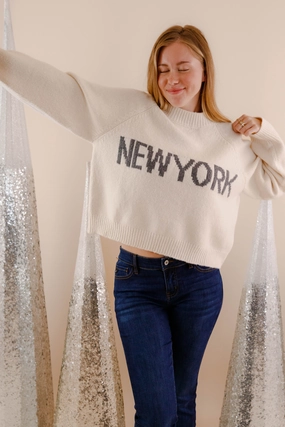 ElasticTrimming QuickPackFoldableDesign The Big City Sweater-New York