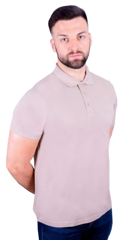 Antonio Falcone Leonardo Polo Shirt Sand