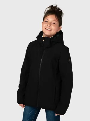 Apexia Meisjes Softshell Jacket | Black