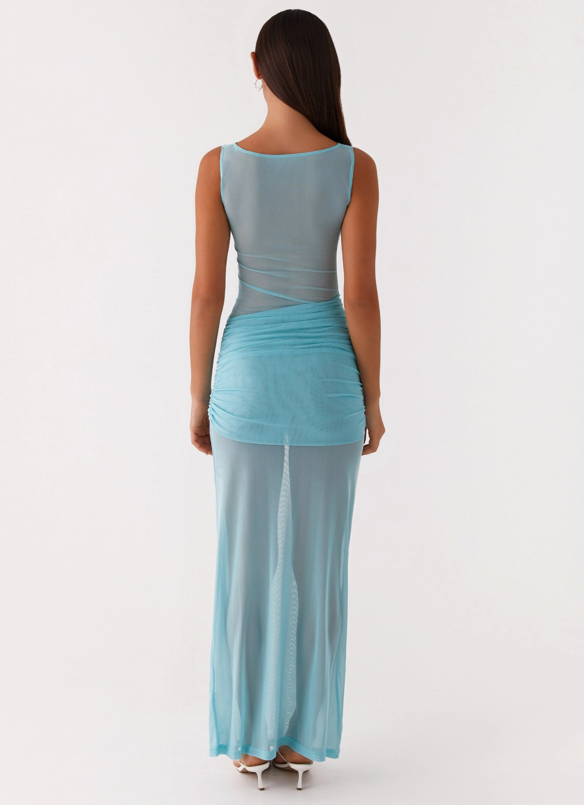 Apollo Maxi Dress - Aqua Calm Mood Party outfit