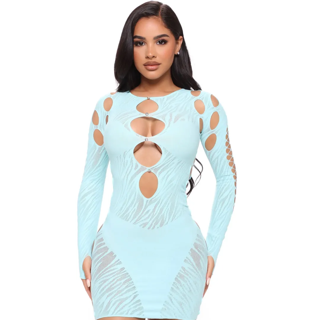Aqua postergirl dress