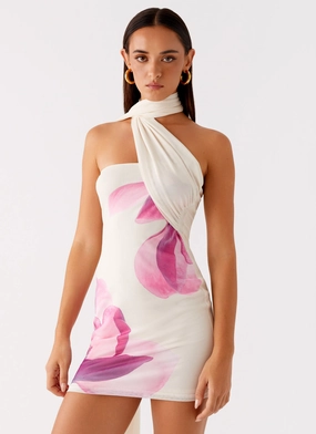 Work Mood Daily Silhouette Arcadia Mini Dress - Ivory