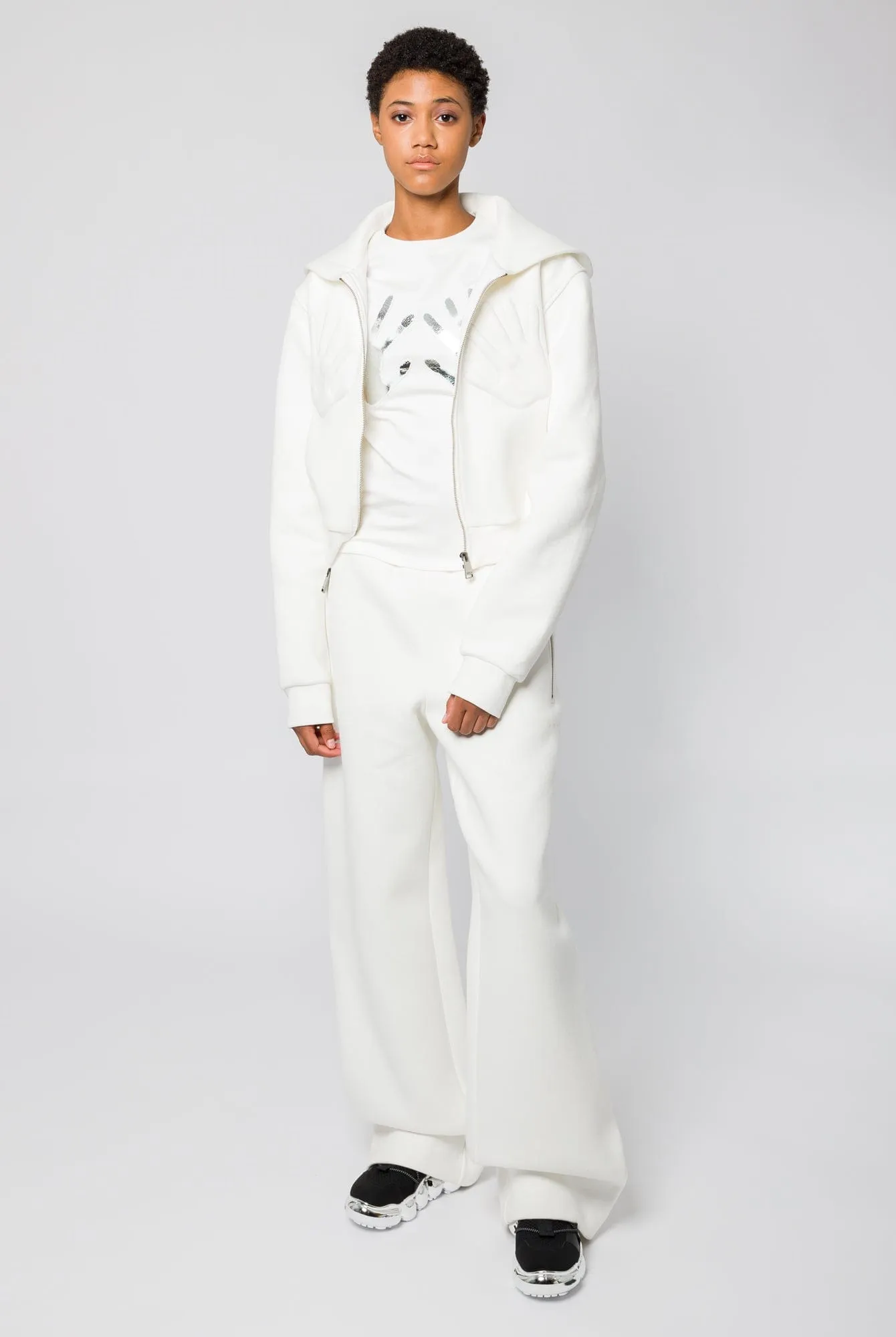 Area Embossed Handprint Sweatpant