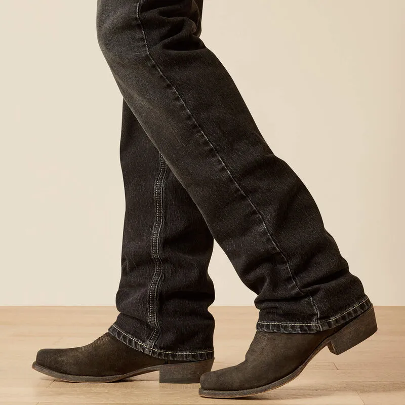 Ariat Men's M7 Slim Onyx Straight Leg Jean- Ebony Black