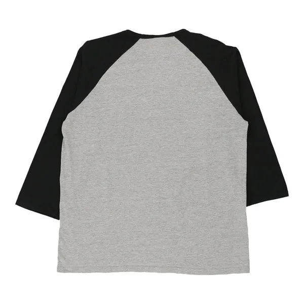 Armani Exchange Long Sleeve T-Shirt - Large Grey Cotton