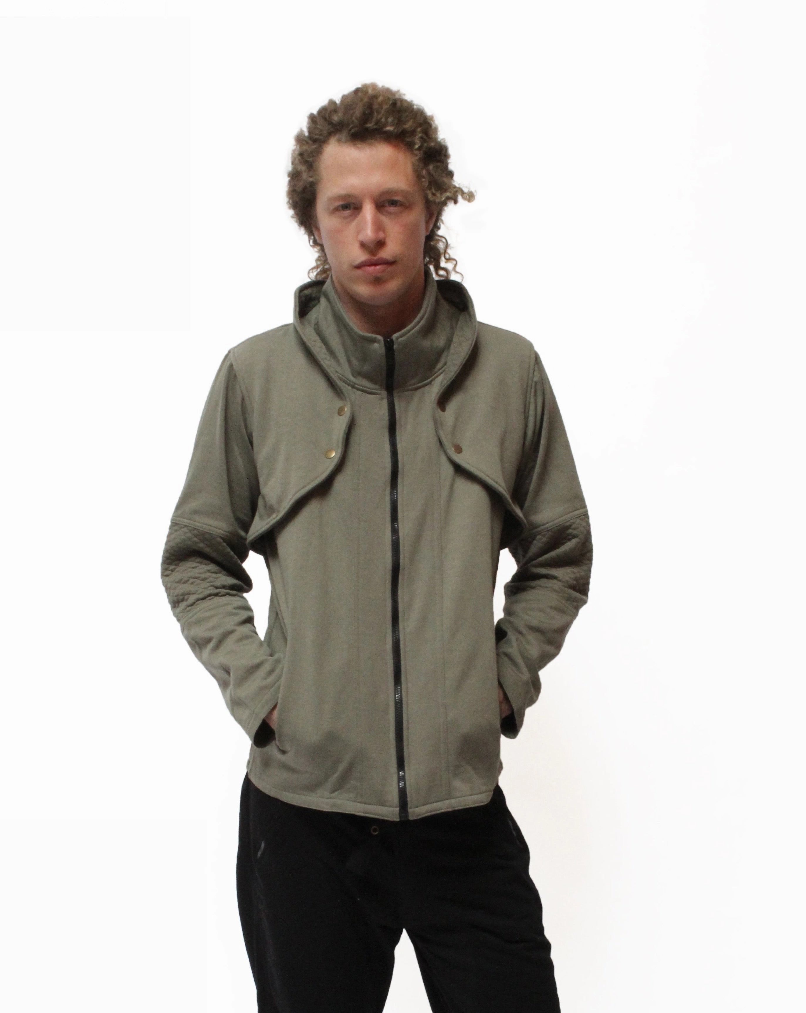 Arthur Jacket Bonded Closure Mechanism Single Breasted