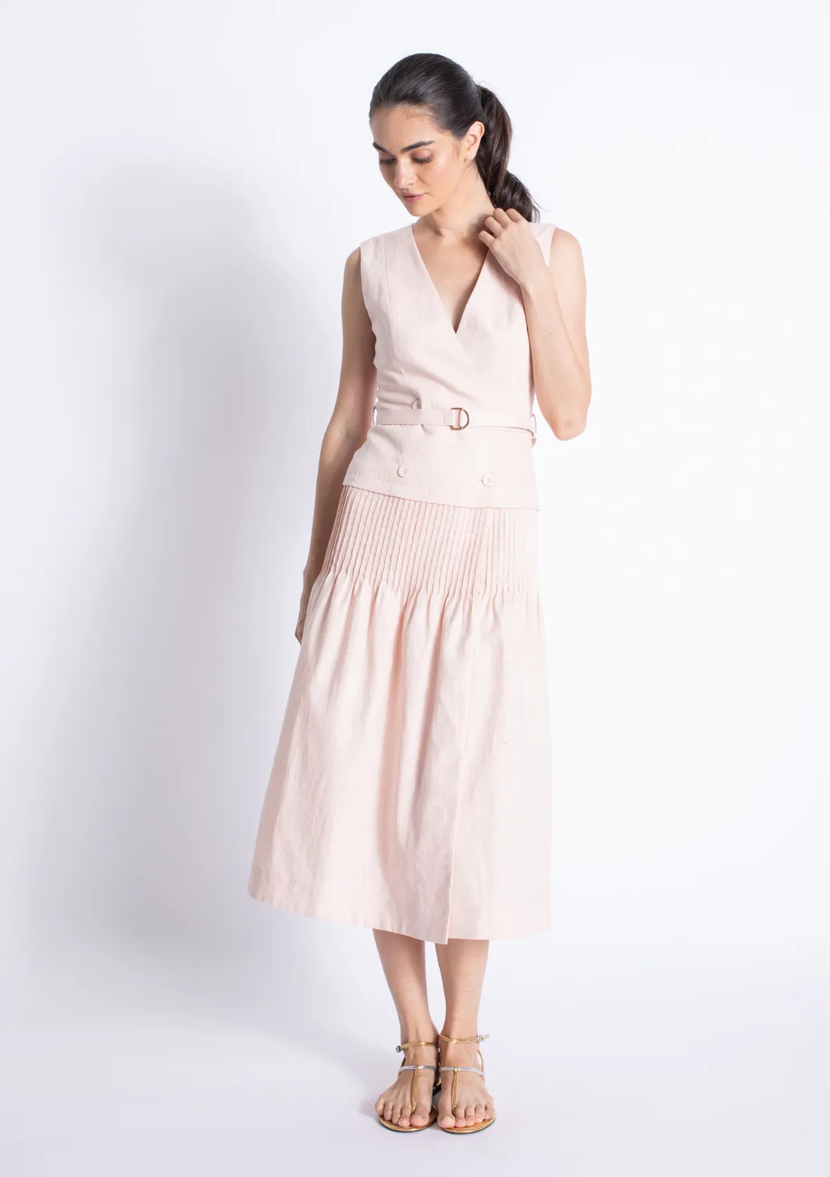 Raven Linen Dress Effortless Comfort