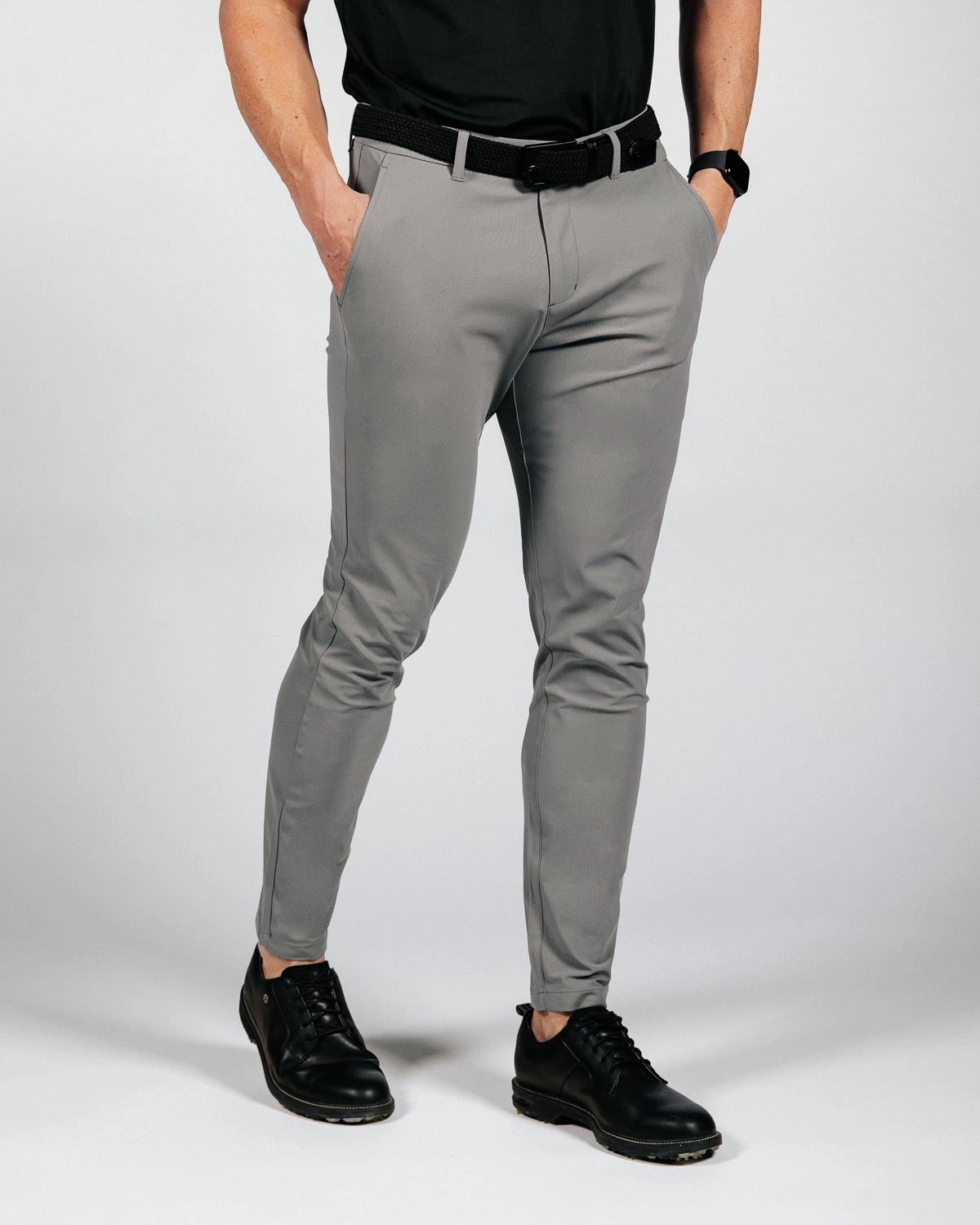 Comfort for All Ash Gray Traditional Pants