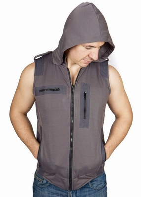 Noise Reduced Fabrics Loose Fit Astro Vest