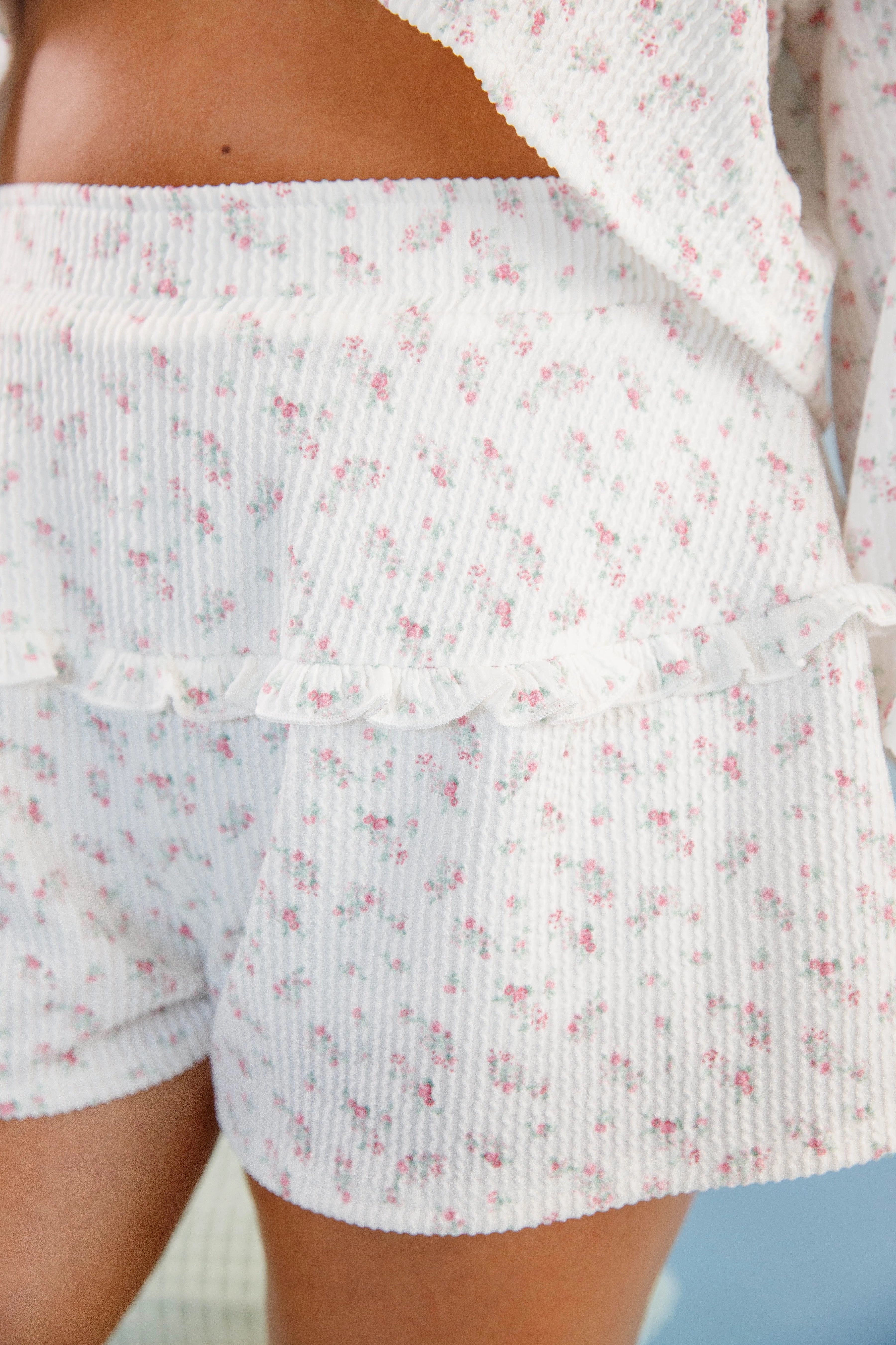 Head in the Clouds Pajama Shorts Easy Match