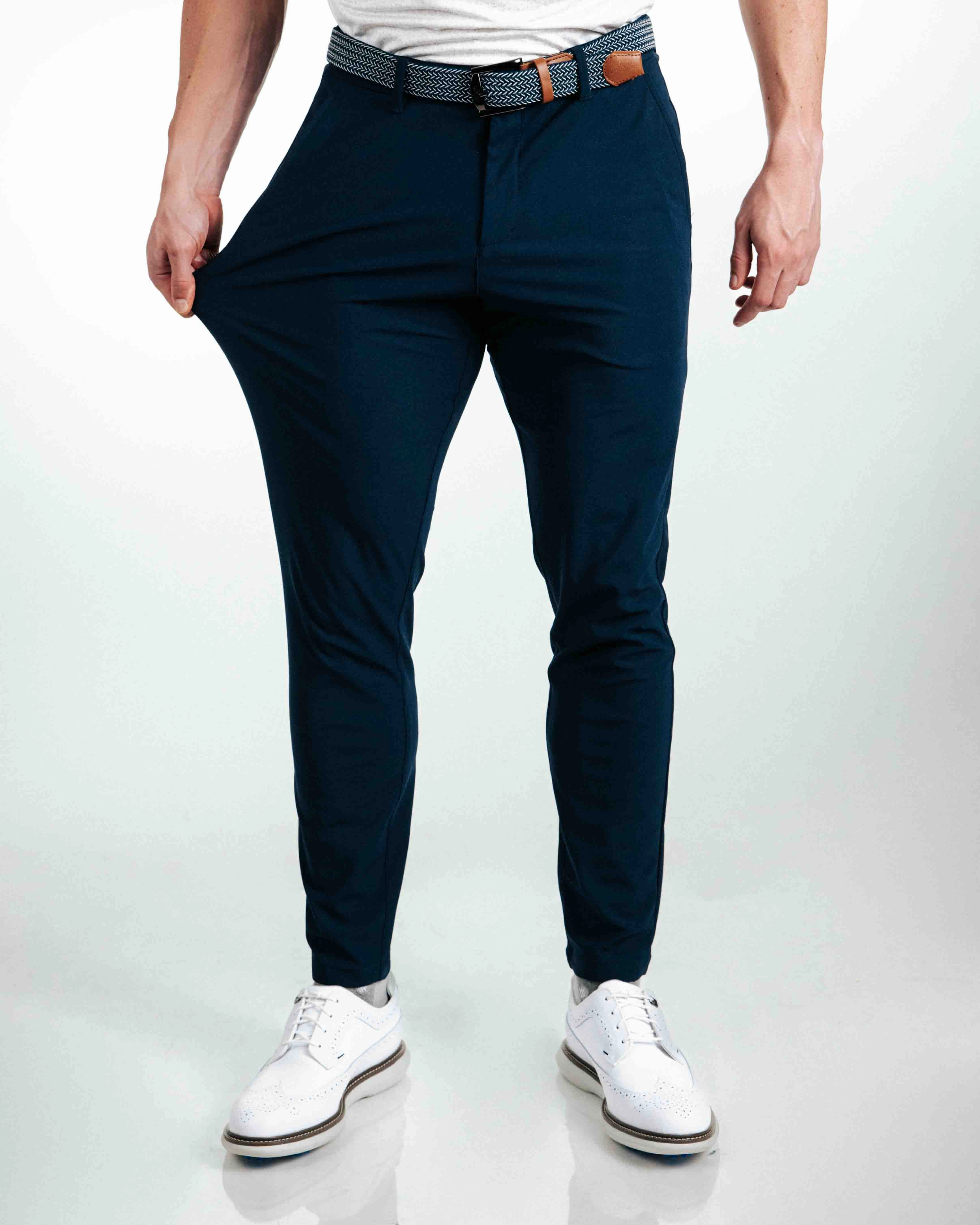 Navy Traditional Pants Perfectly Fit Functional Design