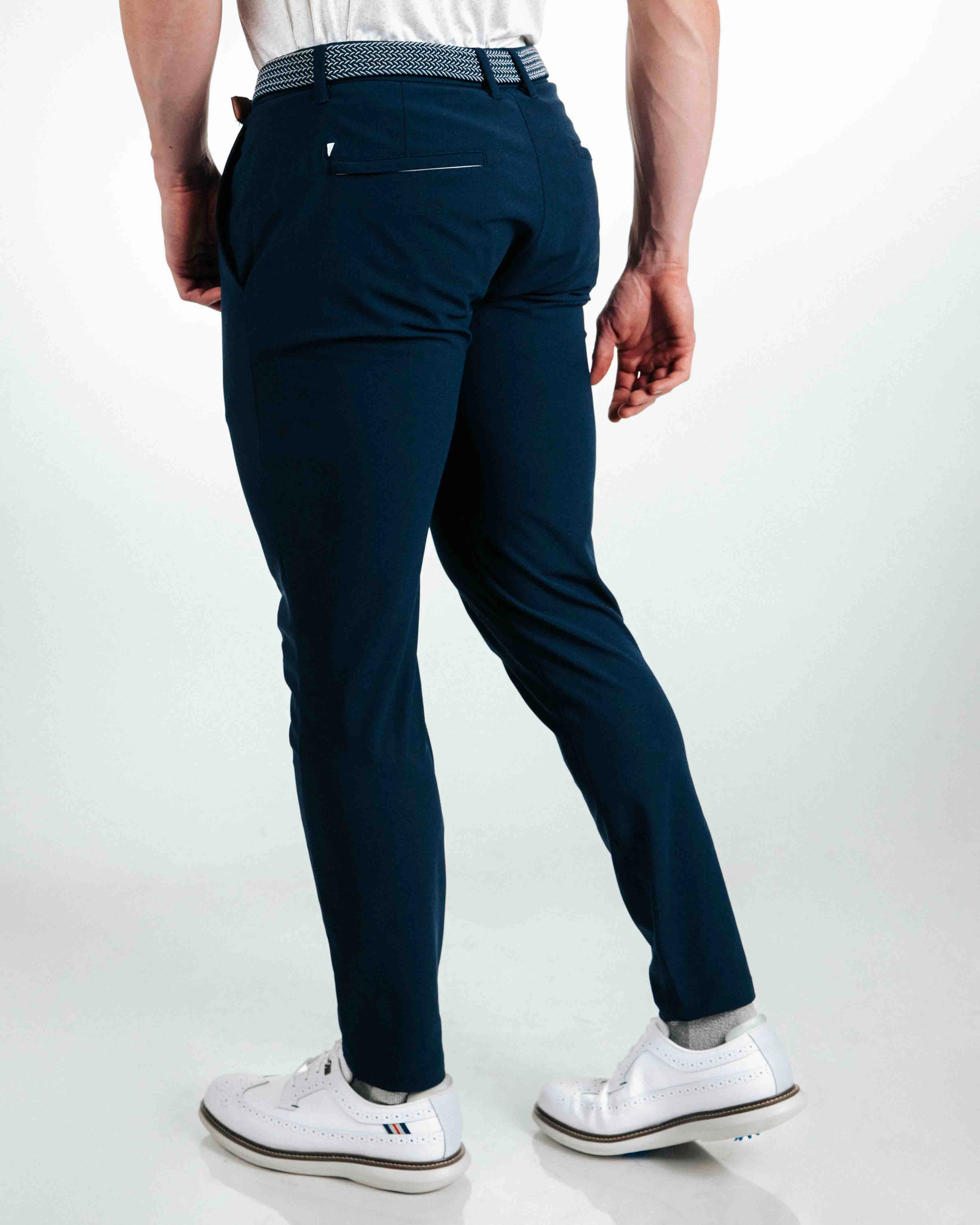 Trendy Design SoftCottonBlend Navy Traditional Pants