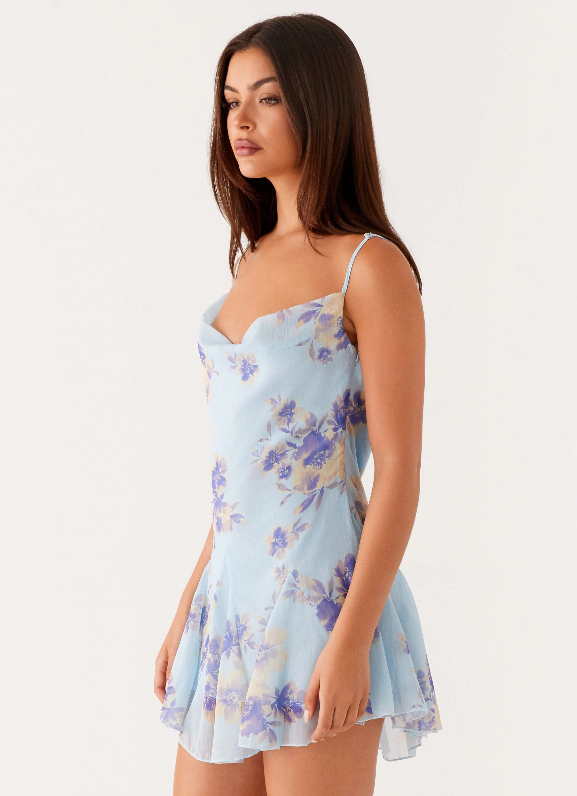 Modern Form Slimming Shape Austen Mini Dress - Print