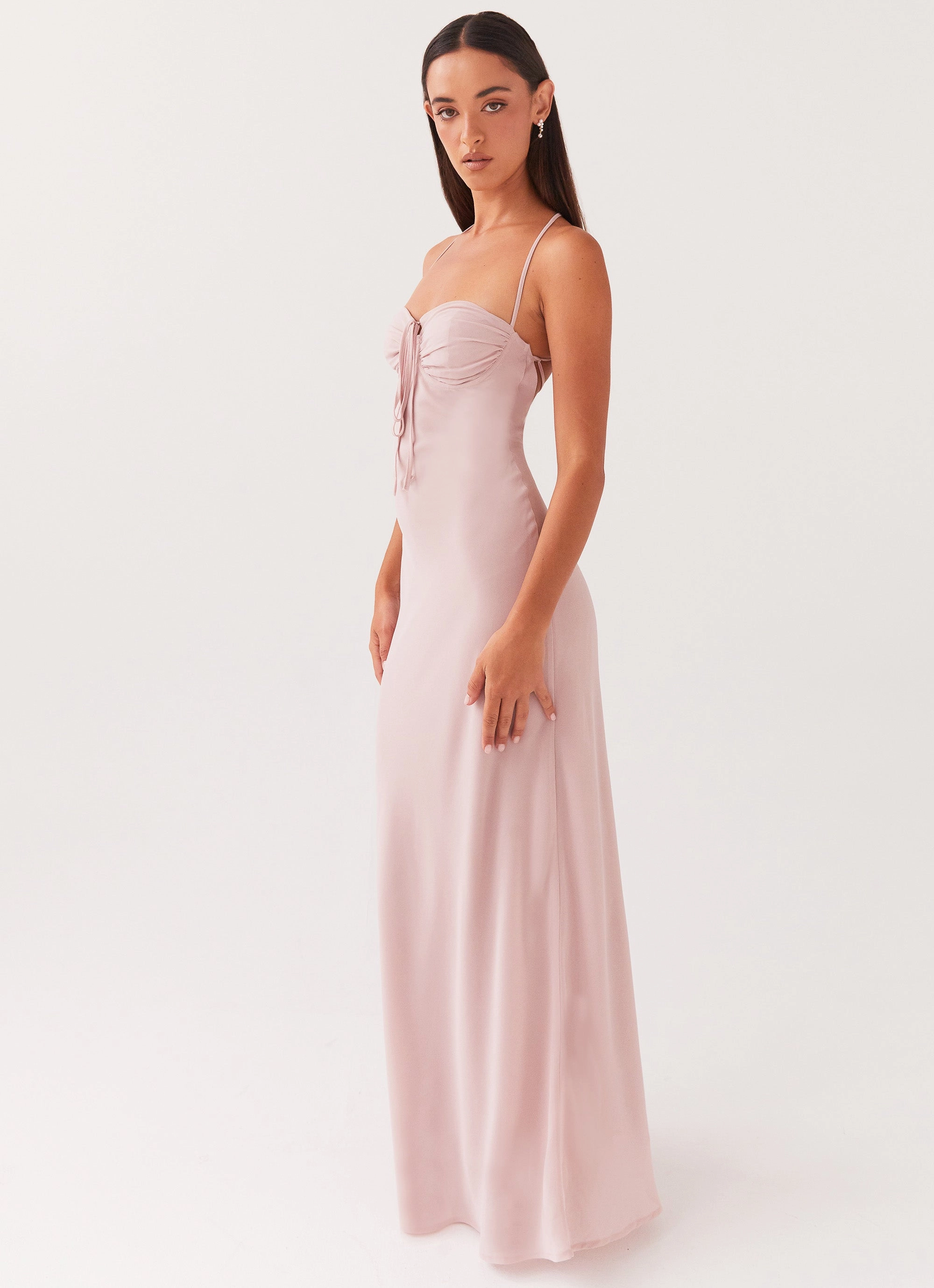 Day Glow Timeless Comfort Aveline Maxi Dress - Mauve