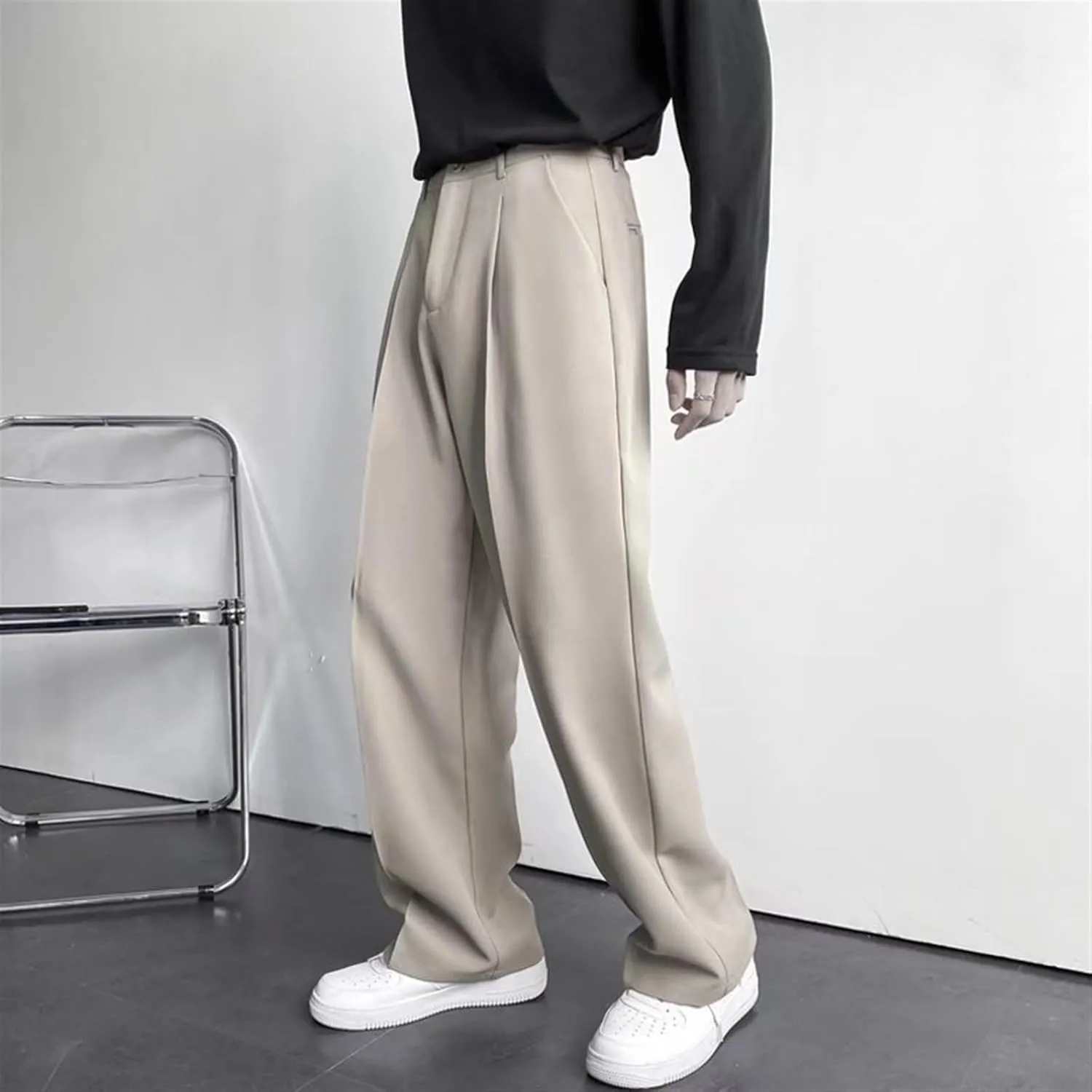 AYGJKIE Men's High Stretch Multi-Pocket Skinny Cargo Pants, Skinny Multi Pocket Cargo Pants for Men, Mens Casual Joggers