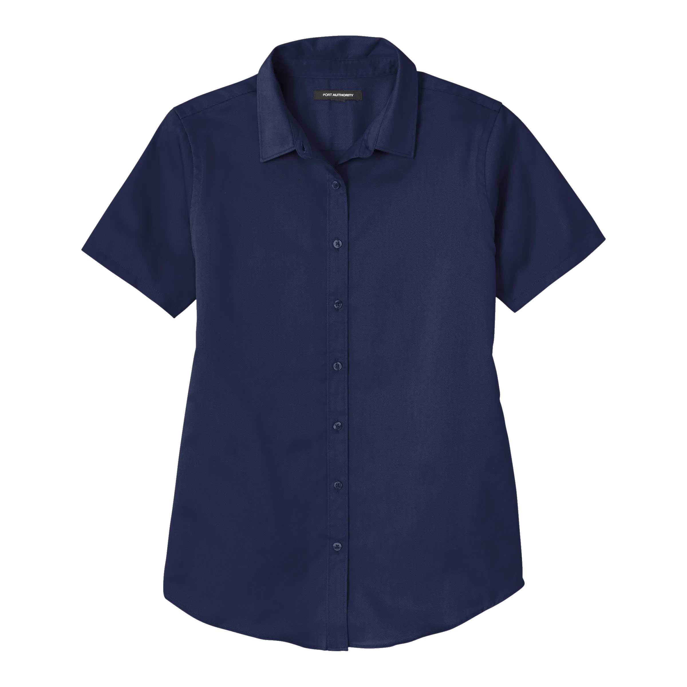 B2118W Ladies Short Sleeve SuperPro React Twill Shirt