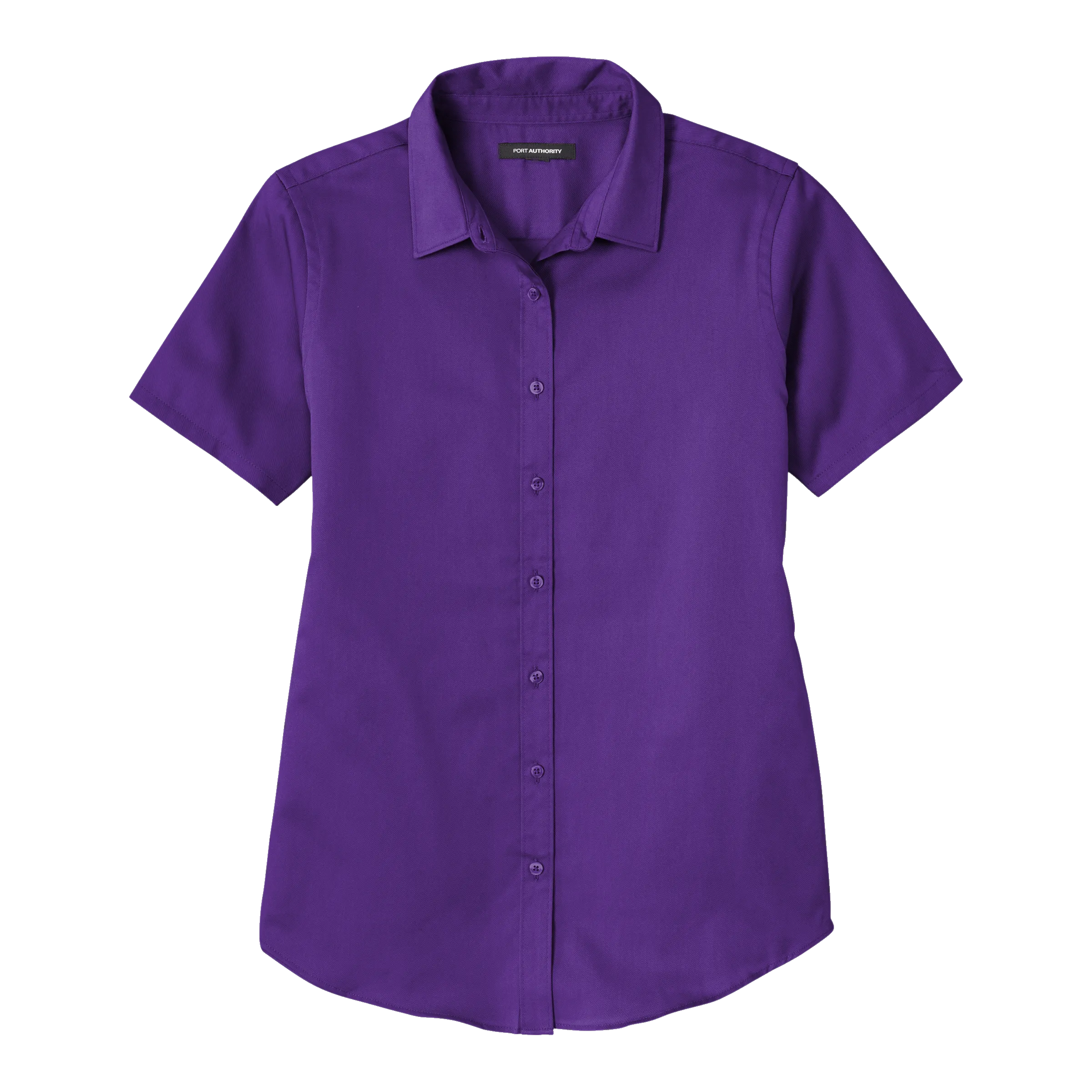 B2118W Ladies Short Sleeve SuperPro React Twill Shirt