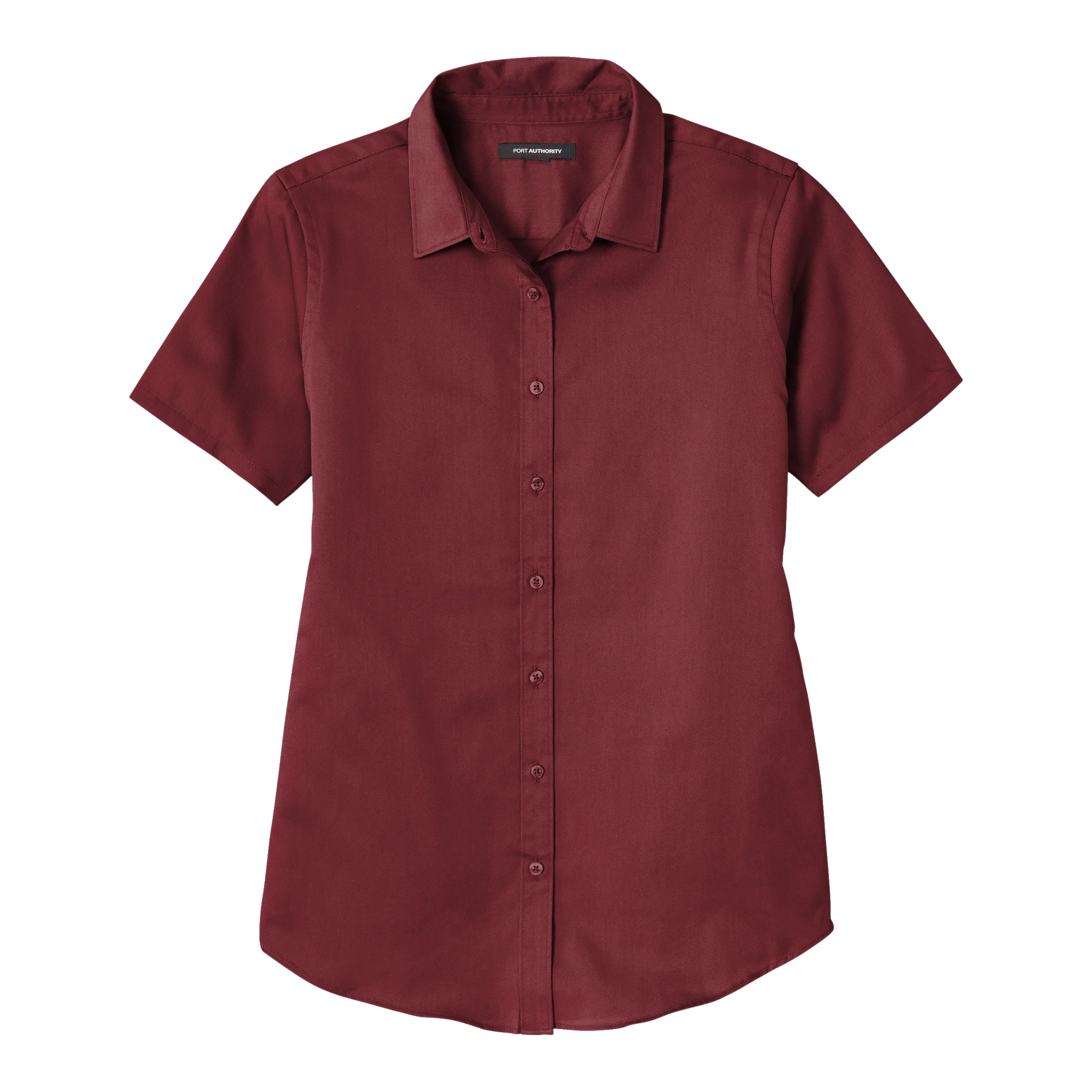 B2118W Ladies Short Sleeve SuperPro React Twill Shirt