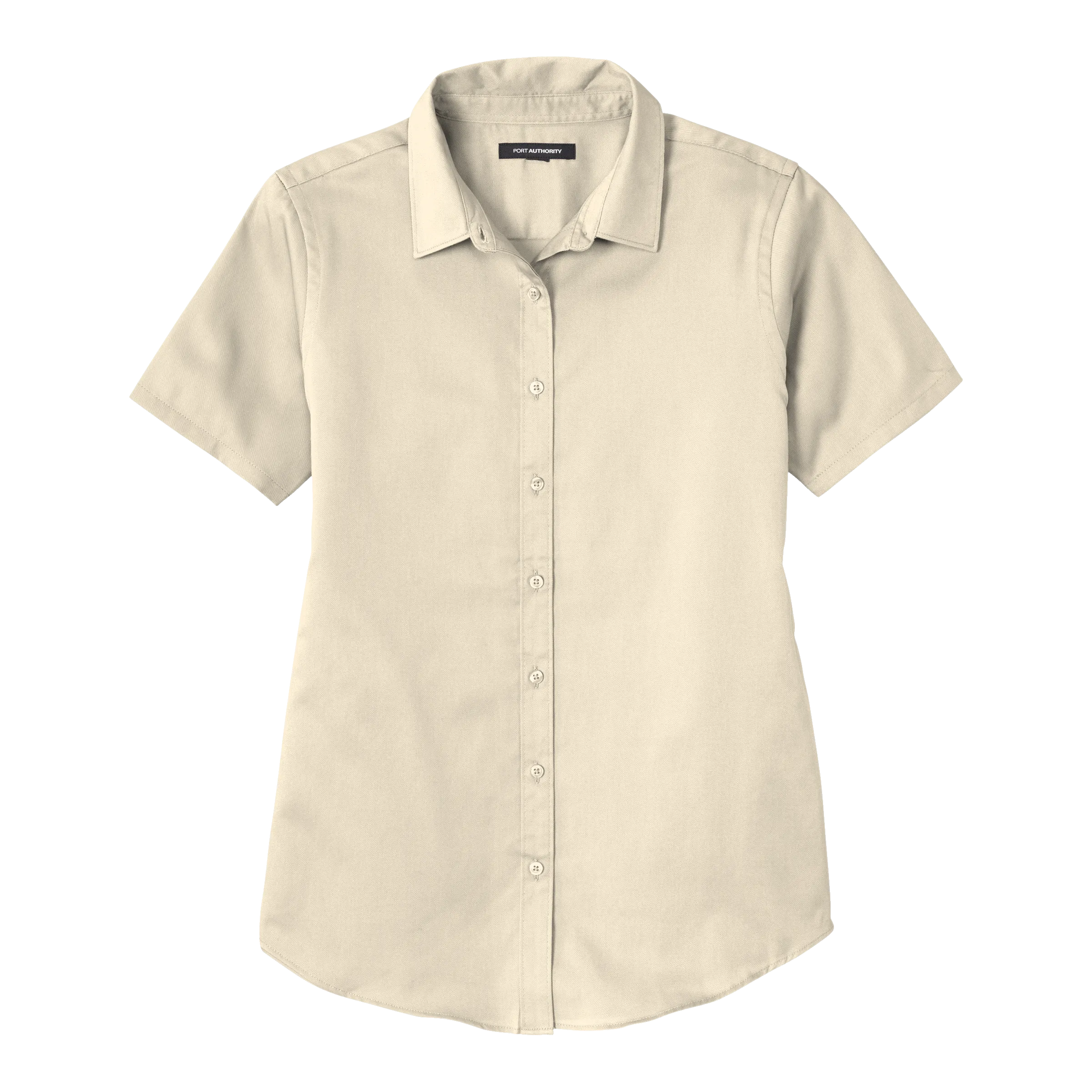 B2118W Ladies Short Sleeve SuperPro React Twill Shirt