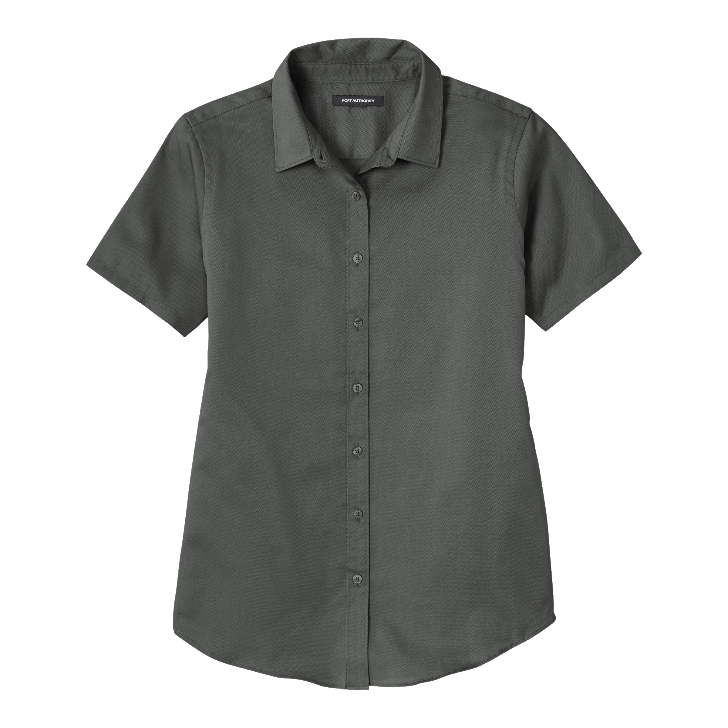 B2118W Ladies Short Sleeve SuperPro React Twill Shirt
