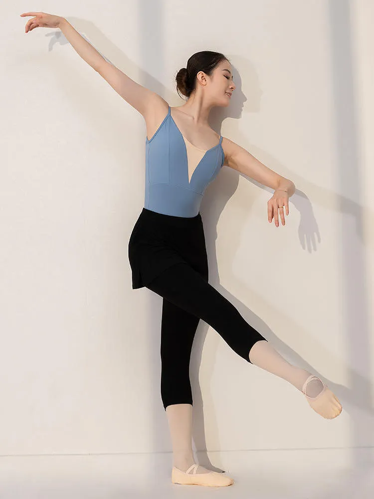 Ballet Basic Practice Cropped Culottes Dance Exercise Pants