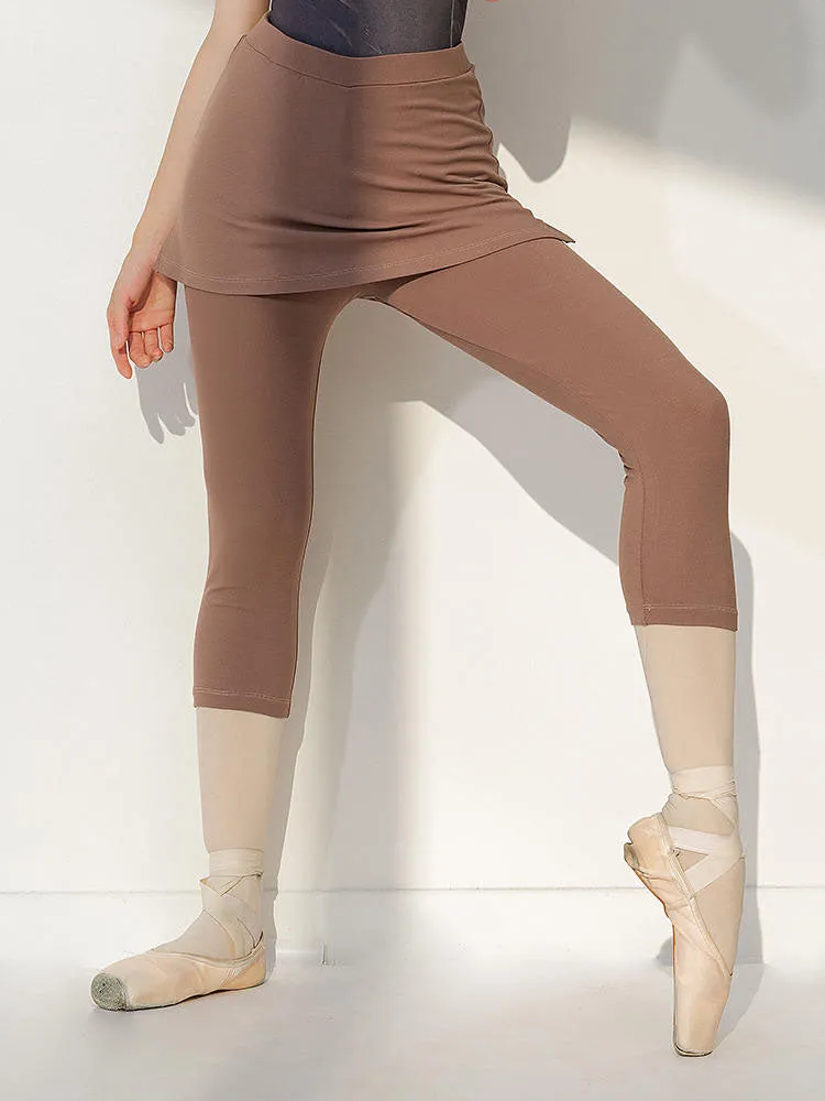 Ballet Basic Practice Cropped Culottes Dance Exercise Pants