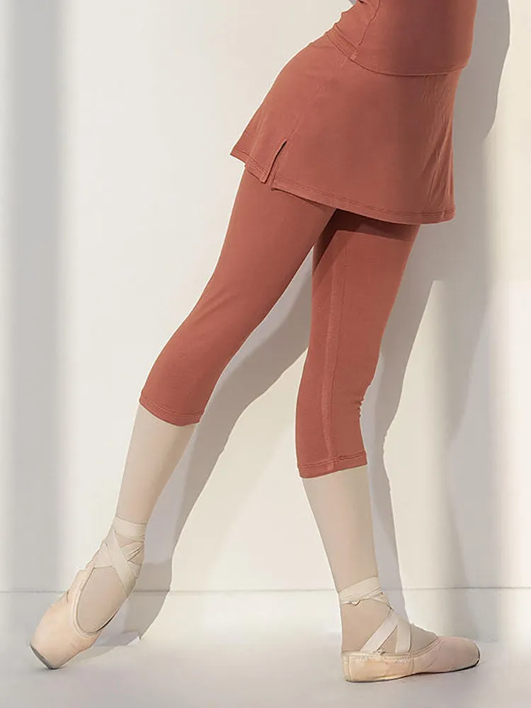 Ballet Basic Practice Cropped Culottes Dance Exercise Pants