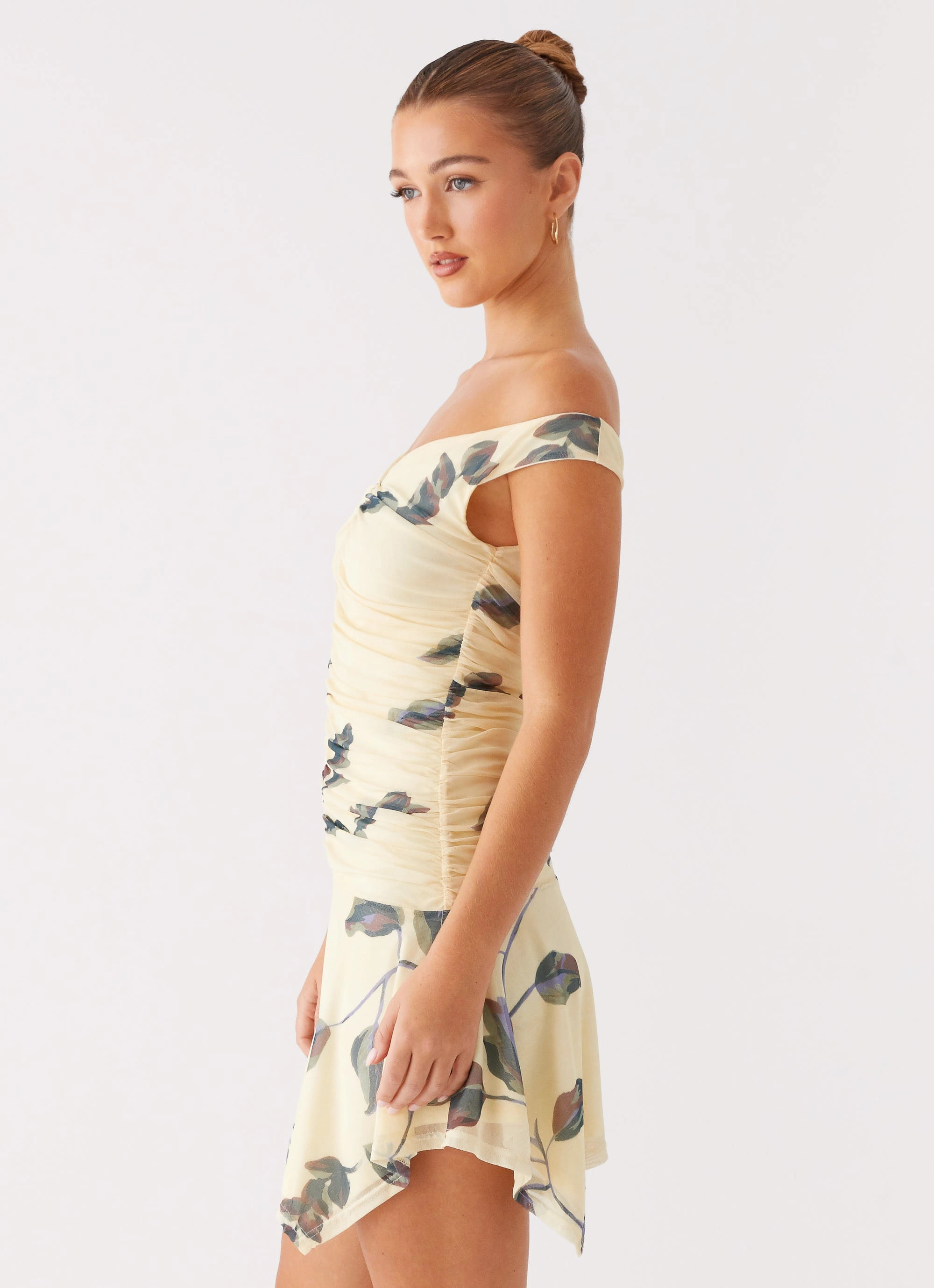 Gentle Shine All-Season Comfort Josette Mini Dress - Buttercream Bliss