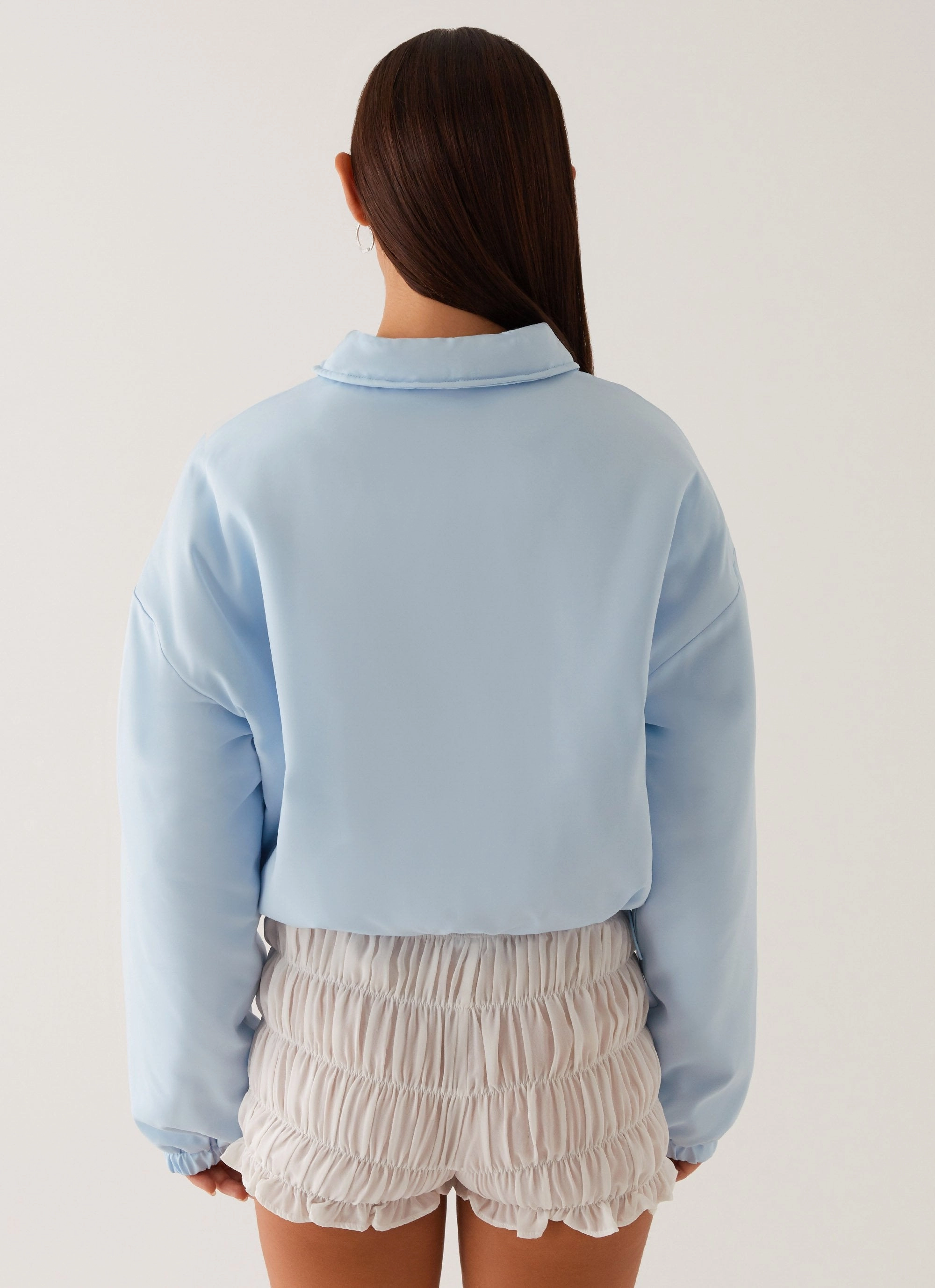 Baltimore Bomber Jacket - Pale Blue VentilatedPanels