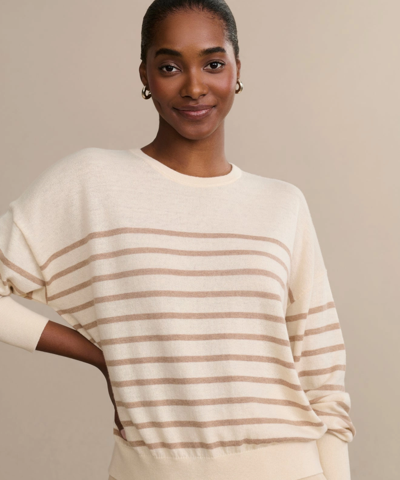 SoftFeel Fabric Temperature Control Fabric Avery Crewneck