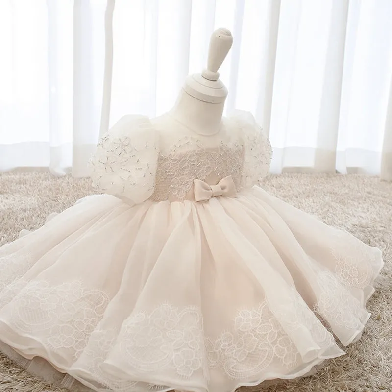 Baptism Dresses Baby Girl Birthday Party Dresses Toddler Prom Dress Flower Girl Dresses