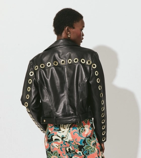 Baxter Leather Jacket | Black Autumn Wear Comfy Vibes