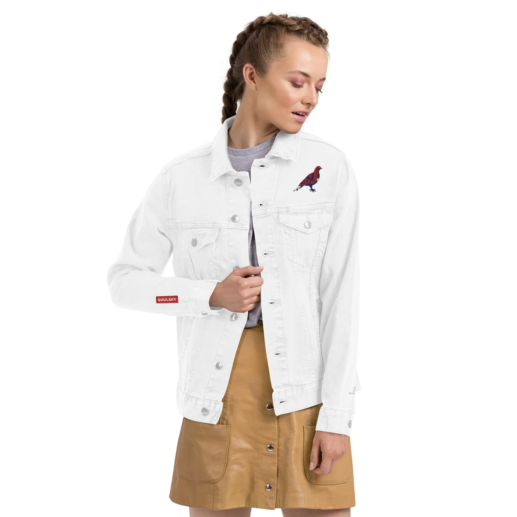 BE PROUD Unisex Denim Jacket