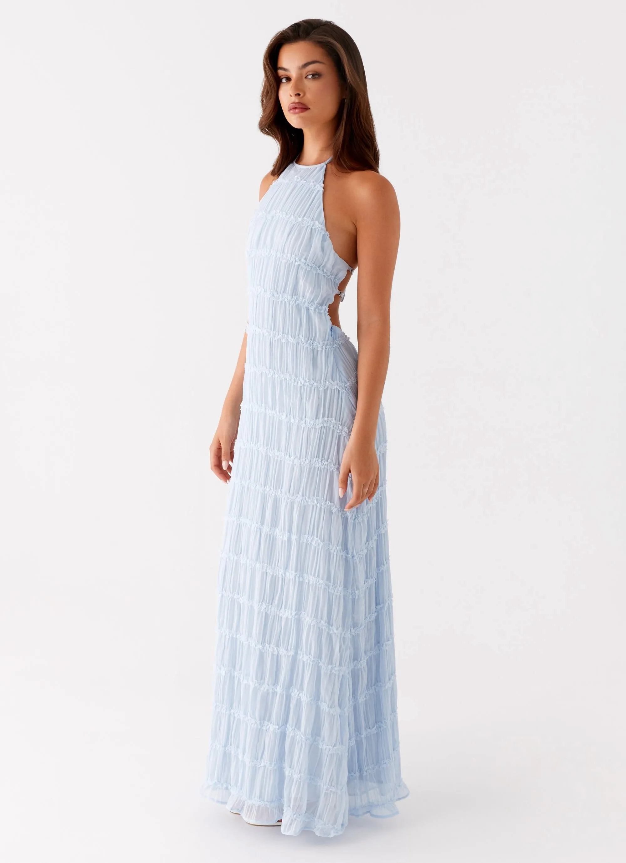 Relax Layers Aullie Maxi Dress - Blue