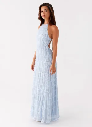 Relax Layers Aullie Maxi Dress - Blue