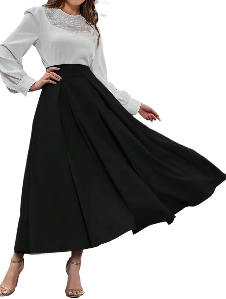 Beach Skirts High Waist Skirt Maxi Women